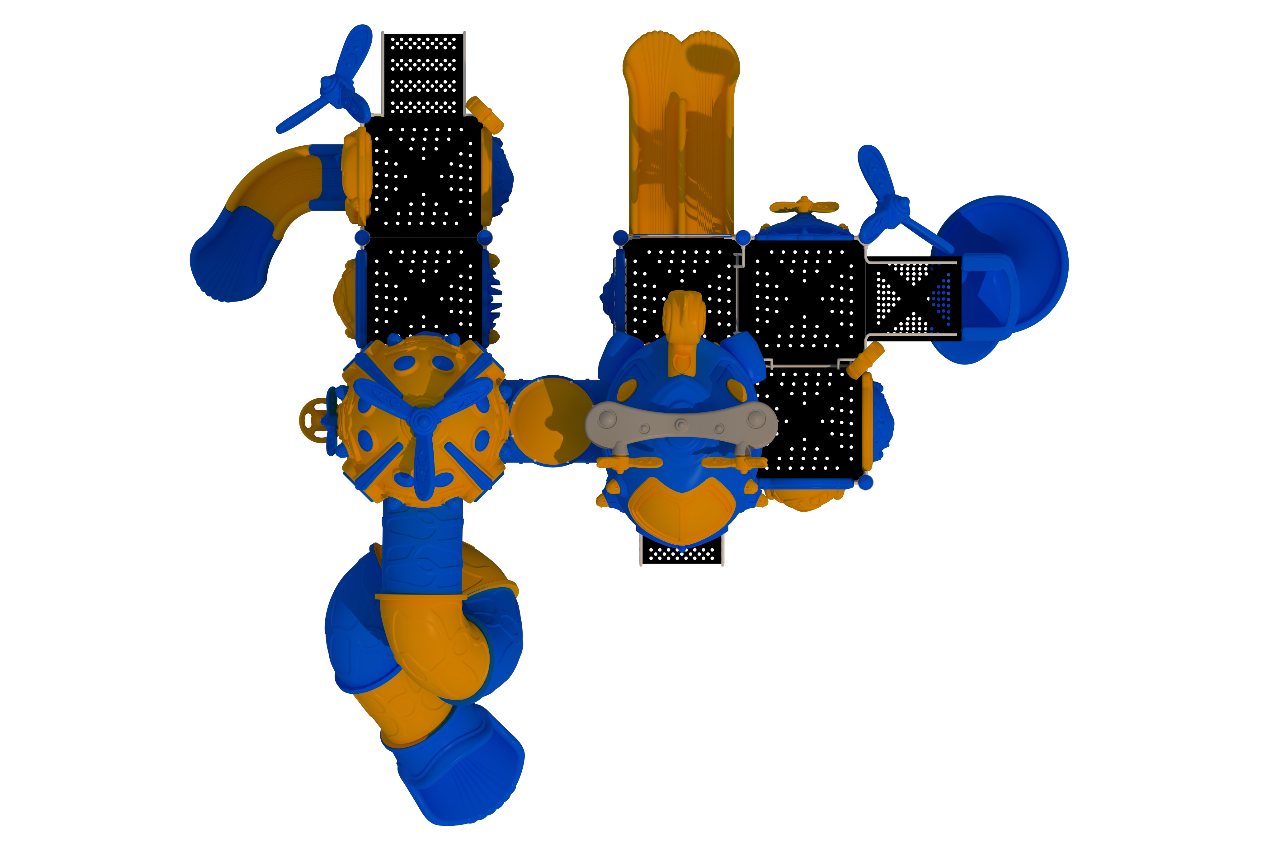 Helikopter Seri Oyun Grubu G-700 PRK-704 | Temalı Metal Oyun Grupları | Erse Kent Mobilyaları